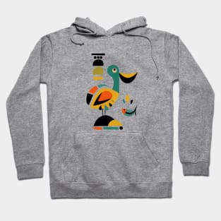 Mid Century Bird 2 Hoodie